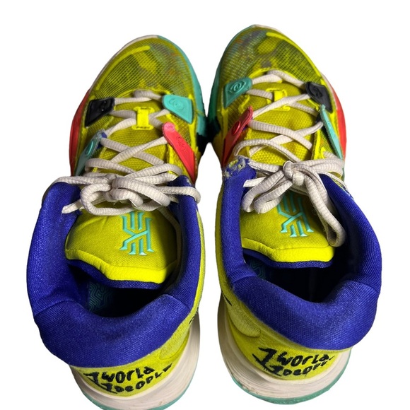 nike kyrie 7 1 world 1 people multicoloured basketball sneakers US 9.5 for men - Picture 6 of 16